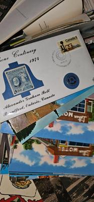Largest box of postcards and old photos Lot #3