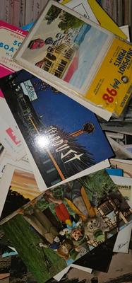 Largest box of postcards and old photos Lot #3