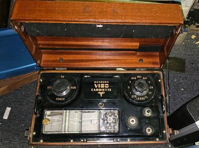 Vintage Sanborn Viso Cardiette 51 Cardiogram EKG ECG Machine medical. Great Office Decor!