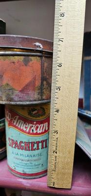 Lot of 8 Vintage Tins and boxes