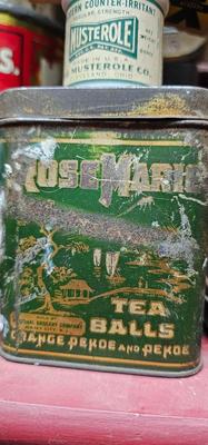 Lot of 8 Vintage Tins and boxes