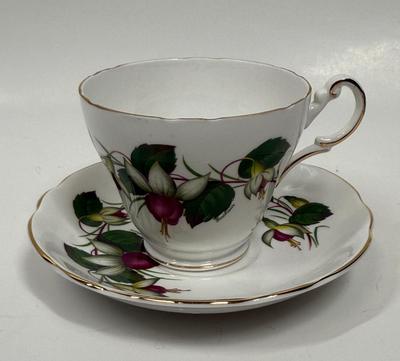 Collectible Teacup and Saucer: Regency English Bone China