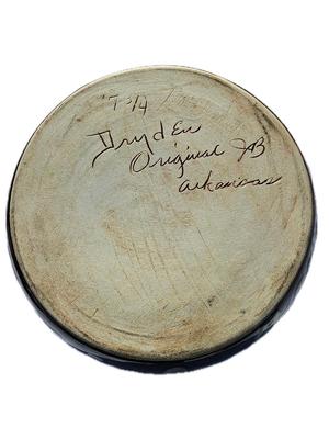 Hand Thrown Pot With Lid & Signature 1973