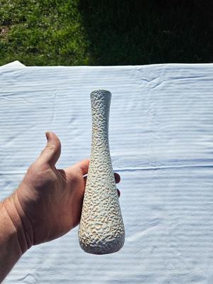 Thin White Vase