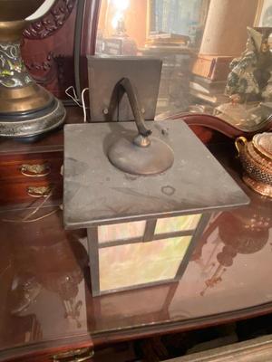 Arts and Crafts style outdoor light