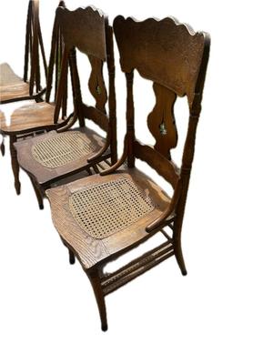 Set Of 2 Antique Chairs Hand Carved