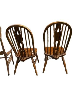 2 Antique Chairs - Rounded Tops