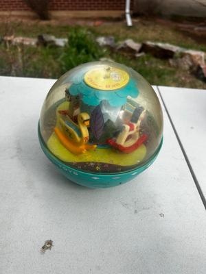 Vintage Fisher Price Roly Poly Chime Ball