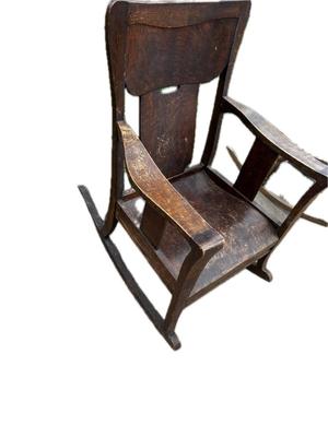 Antique Wooden Rocking Chair