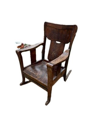 Antique Wooden Rocking Chair