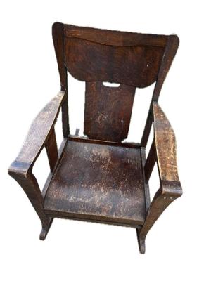 Antique Wooden Rocking Chair