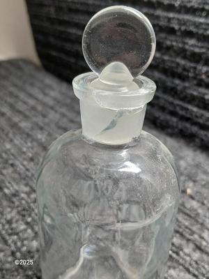 Antique DIL ACID SULPHURIC H2 SO4 Apothecary Bottle with Glass Stopper