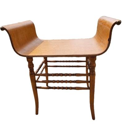 Bentwood Roman Style Bench Stool