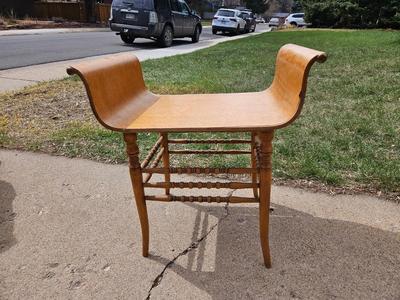 Bentwood Roman Style Bench Stool