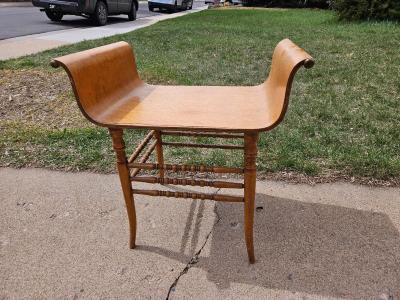 Bentwood Roman Style Bench Stool