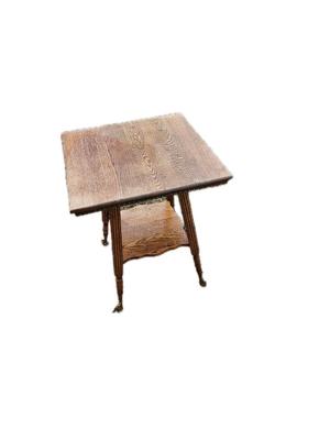 Square Side Table with claw feet