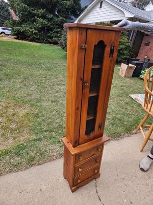 Tall Thin Cabinet