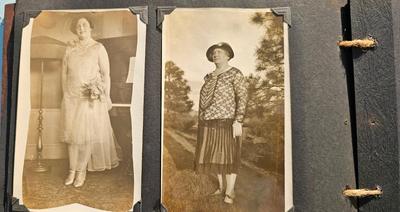 Sweet little vintage photo album with some girls who knew how to party!