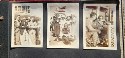 Sweet little vintage photo album with some girls who knew how to party!