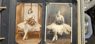 Sweet little vintage photo album with some girls who knew how to party!