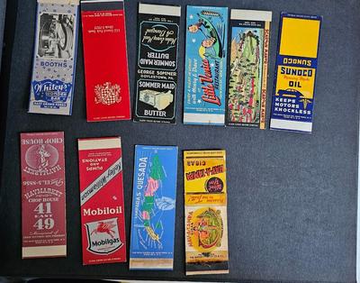 Advertising Matchbook covers, Large Collection!