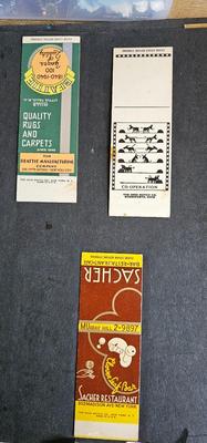 Advertising Matchbook covers, Large Collection!