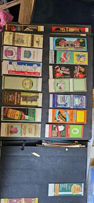 Advertising Matchbook covers, Large Collection!