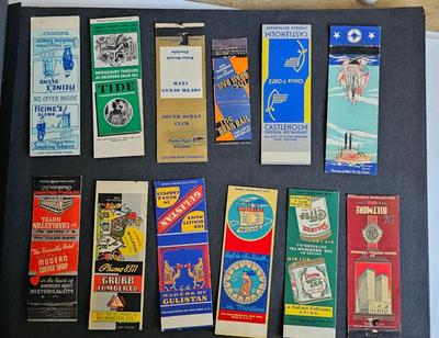 Advertising Matchbook covers, Large Collection!