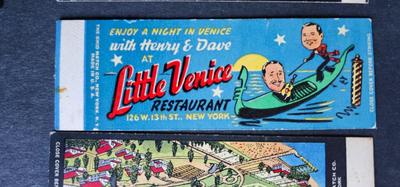 Advertising Matchbook covers, Large Collection!