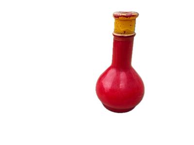 Vintage Oriental Glass Chinese Bottle Magic Trick Or Decorative Vase