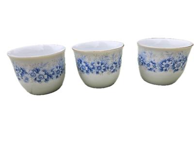 Set of 3: sake or tea cups