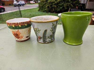 Set of 3 Plant Pots