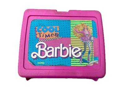 Barbie Lunch Box Plastic 80's