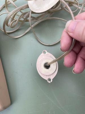 Vintage Bell System Made By Western Electric Rotary Phone Cream Beige