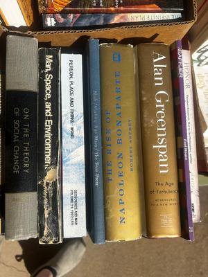 Box of History & Non-Fiction Books