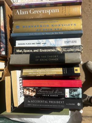 Box of History & Non-Fiction Books