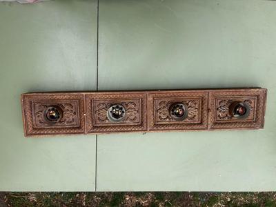 set of 4 vanity lights