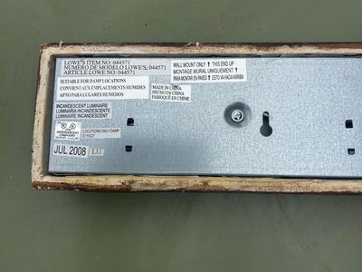 set of 4 vanity lights