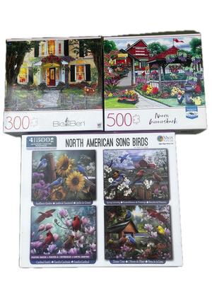 Set of 3 Puzzles