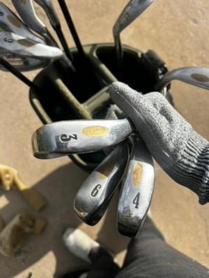 Set of Golf Clubs Warrior Custom Golf