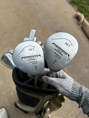 Set of Golf Clubs White - Prestwick Golf Clubs
