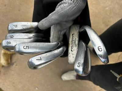 Set of Golf Clubs White - Prestwick Golf Clubs
