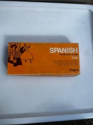 Learn Spanish Flashcards