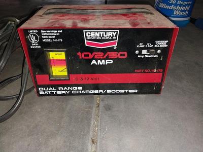 CENTURY BATTERY CHARGER-JUMPER CABLES
