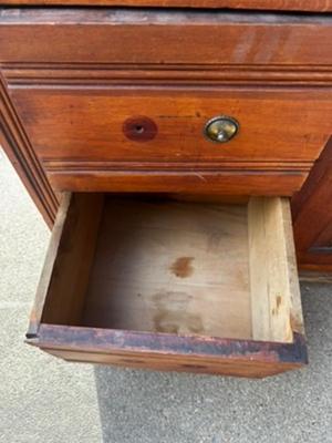 Buffet Side Table Wooden Chest