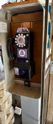 Coin Telephone in Shelter