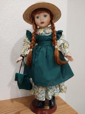 TWO PORCELAIN DOLLS