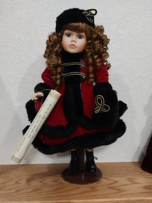 TWO COLLECTIBLE DOLLS