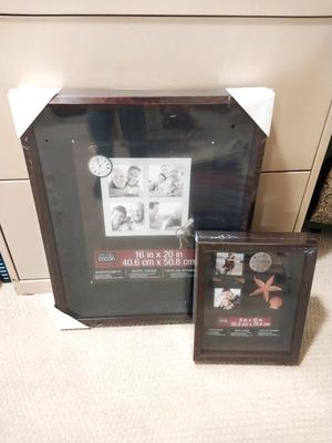 TWO NEW DISPLAY CASES/SHADOWBOX