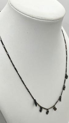 LOT 2: Sterling Collection: Necklace, Native American Pierced Earrings, Peacock Earrings and Pill Holder
